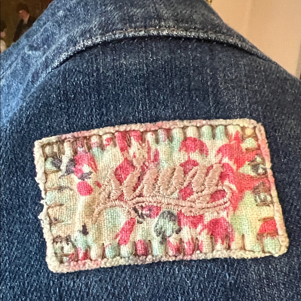 Denim Button-Down Shirt - Blue - Picture 5 of 5